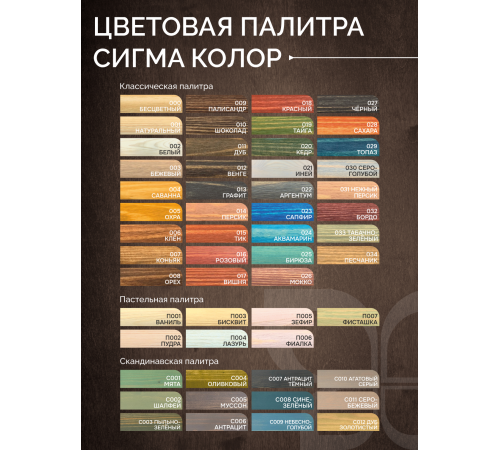 Приобрести МАСЛО С ТВЕРДЫМ ВОСКОМ «СИГМА-ДЕКОР ПРЕМИУМ» в Кирове, Кировская область
